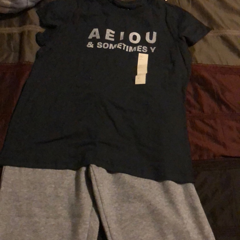 Shirt and sweats